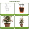 LXCSYXJ Small Trellis for Potted Plants,Trellis for Climbing Plants Outdoor