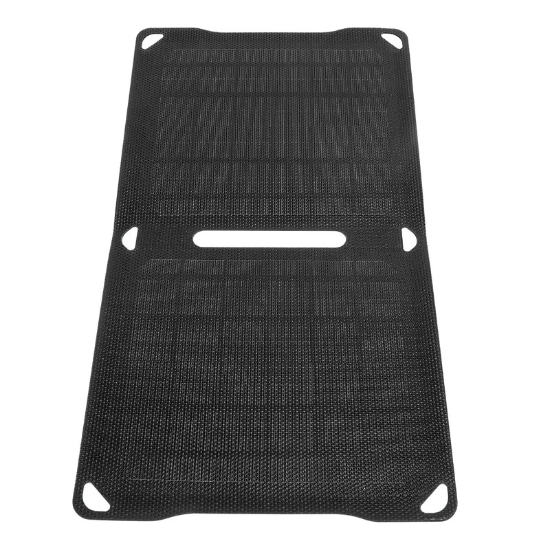 14W Solar Panel USB Charger Portable Foldable Monocrystalline ETFE Solar