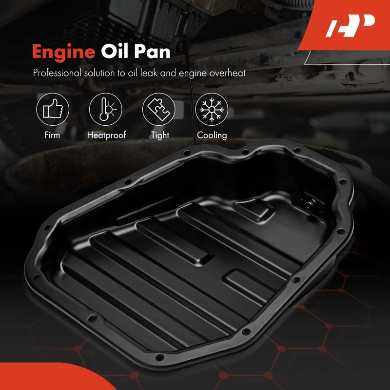 A-Premium Transmission Oil Pan & Lower Engine Oil Pan with