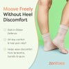 ZenToes Achilles Tendon Heel Protector Compression Padded Sleeve Socks for