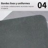 Tapetes Para Bano Antiderrapantes Absorbente Alfombrila Gris