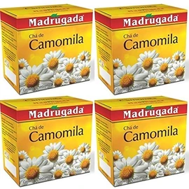 Madrugada Chamomile Tea 0.5oz | Cha de Camomila 15g (Pack of 04)