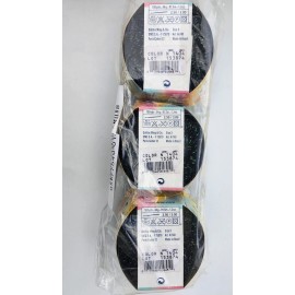 DMC 3-COUNT Senso “Black” METALLICS Crochet Quick Finish COTTON/METALLI