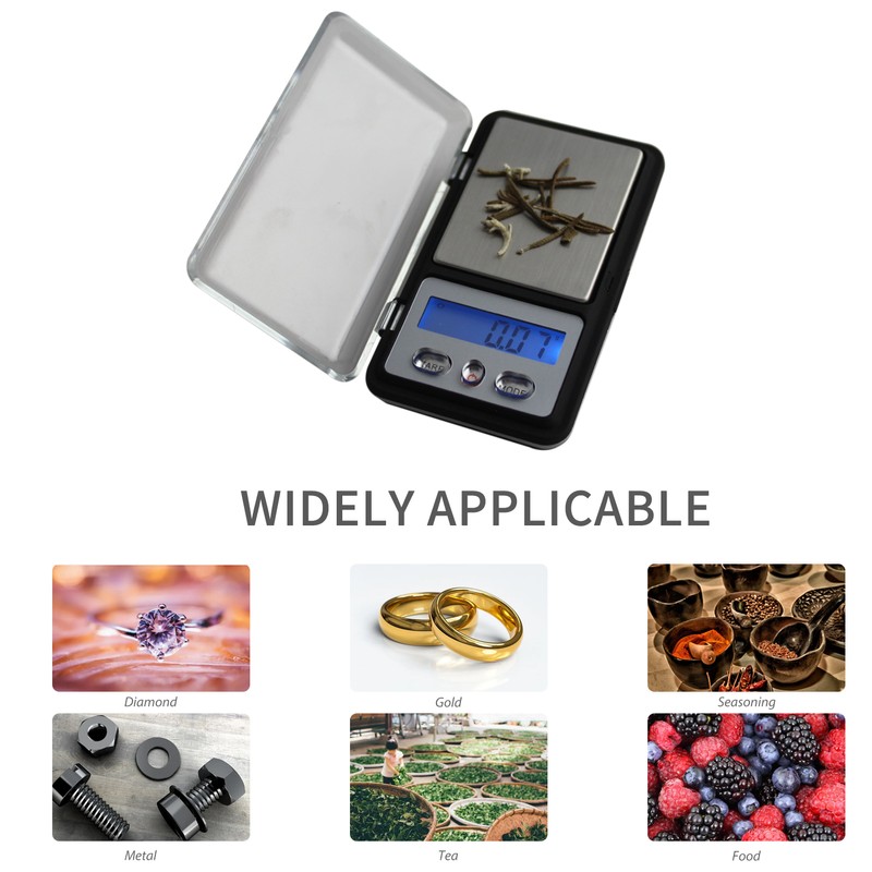 200g Jewelry Scale Digital Pocket Scales LCD Display Scale Small