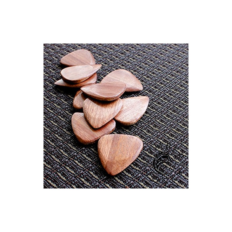 Timber Tones Guitar Plectrum - Almondwood (Single)
