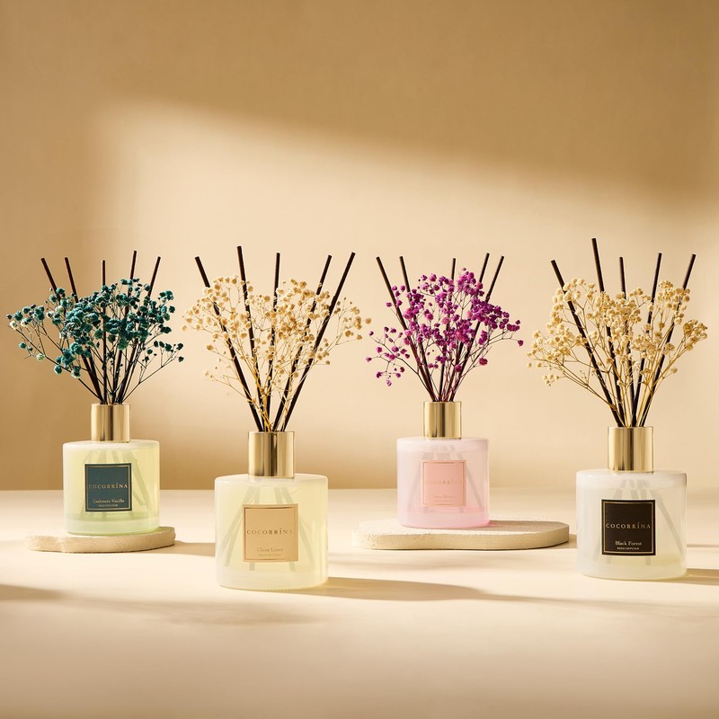 COCORRÍNA Reed Diffuser - Black Forest 17 Fl.oz Reed Diffuser