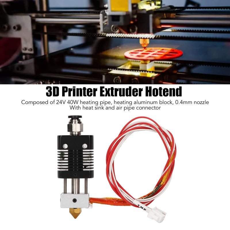 3D Printer Accessories Extruder Hotend ET4 Extrusion Kit DC 24V
