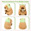 shownicer Plush Toy Capybara Cuddly Toy Stuffed Toy Kawaii Capybara