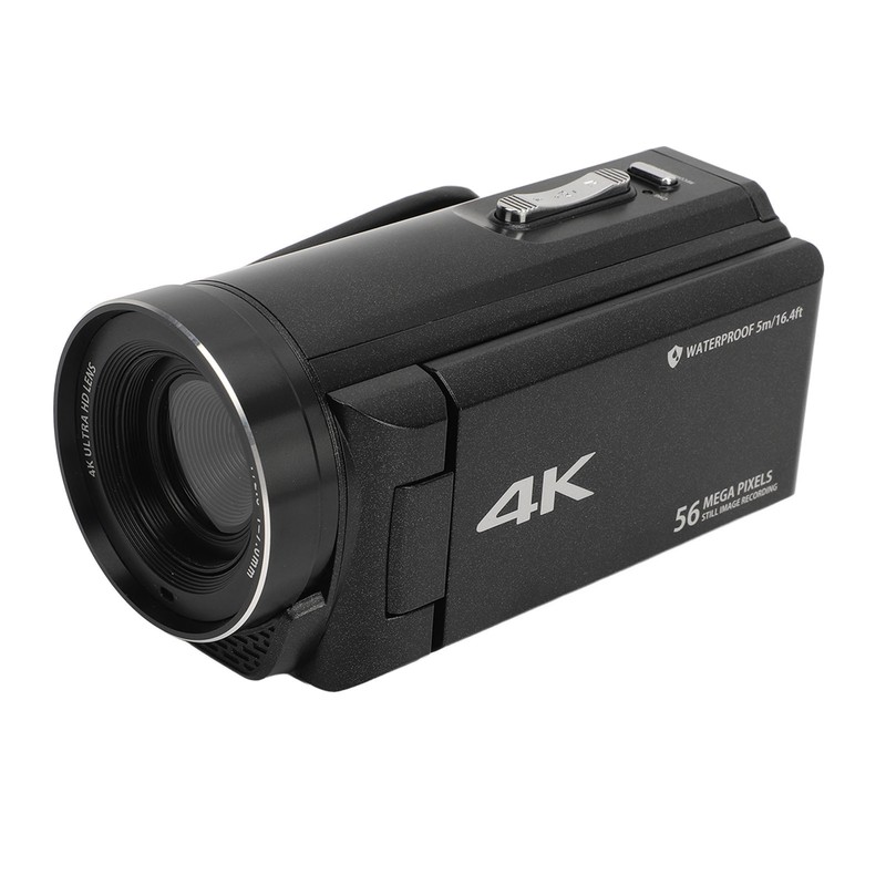 4K Video Camera Camcorder Intelligent Anti Shaking 56MP Vlogging Camera