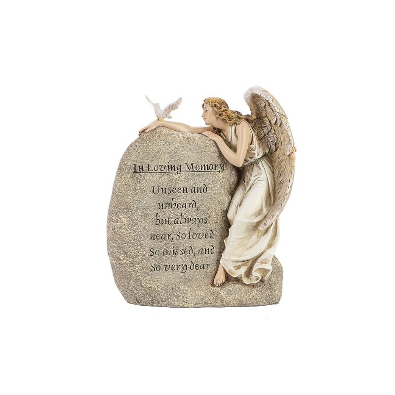 Roman in Loving Memory Angel, Dove and Verse