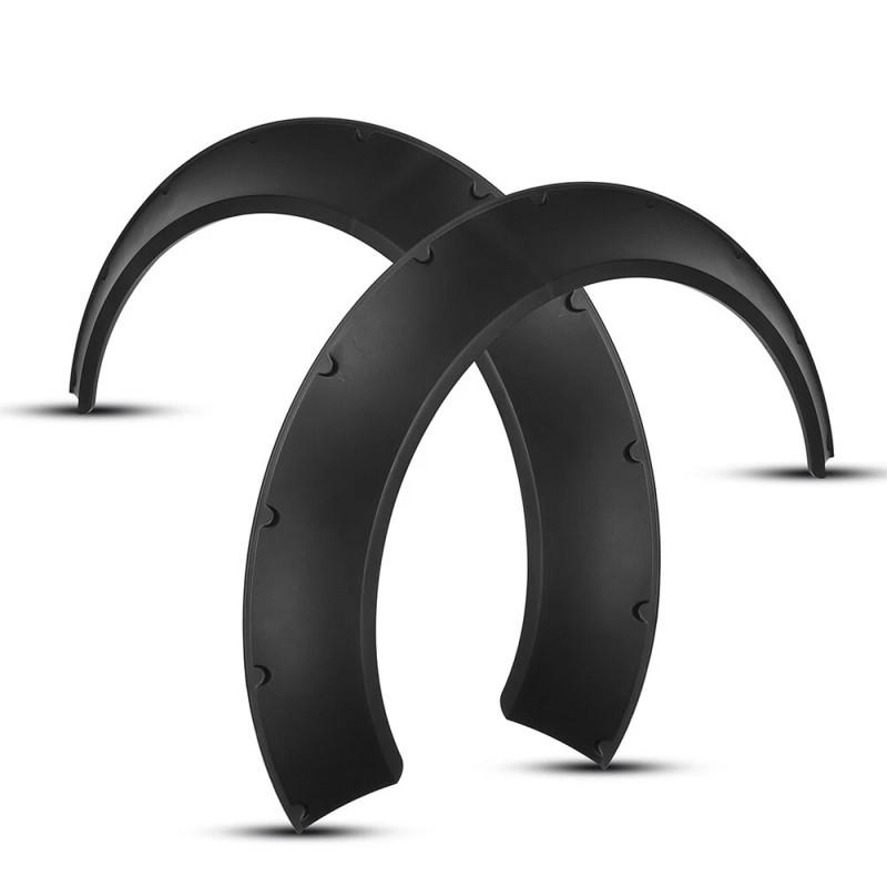 KEEPDSGN Black Fender Flares CONCAVE Widebody Wheel Arches 3.5" For