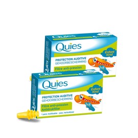 Quies EarPlanes Enfant - Lot de 2 Paires