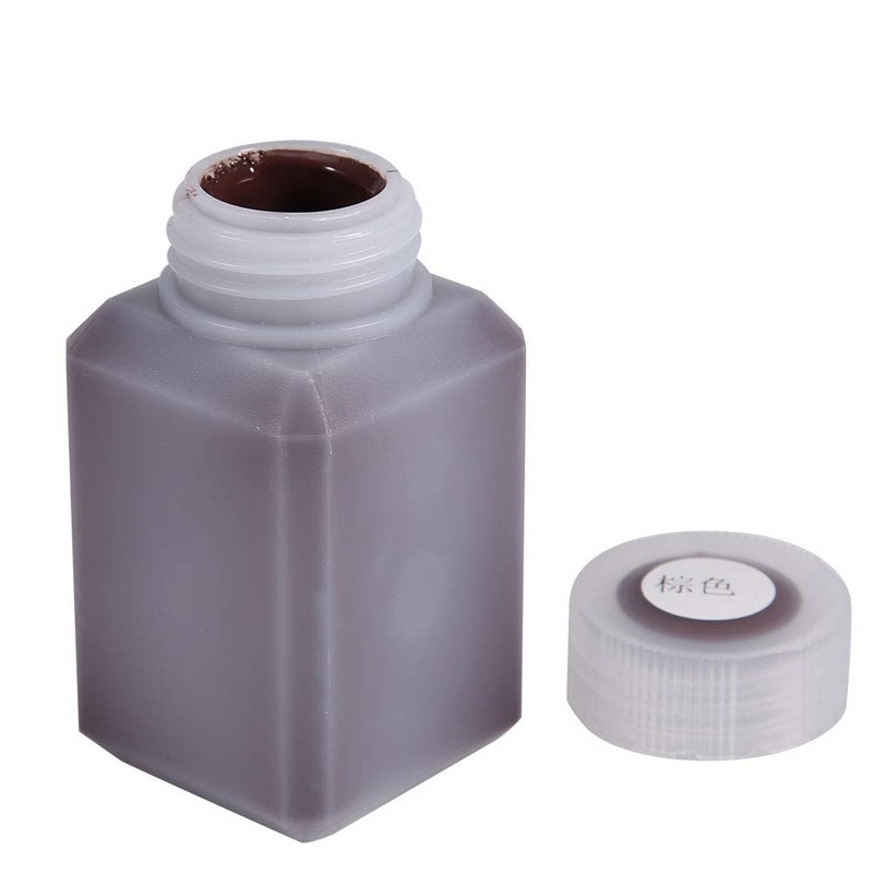 Botella plástica de 60 ml de piel para sellado de