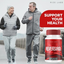 rize labs Reversirol Dietary Supplement, Reversirol Tablets Supports Inflammation, Reversirol Strengthen Support Pills, Reversirol Pills, Reversirol Maximum Strength Reviews (60 Capsules)