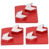 3Pcs Diamond Grinding Shoes Dovetail Concrete Aggreesive Cutting 2 Arrow