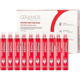 FarmStay Ceramide Damage Clinic Hair Filler - Treatment for Dry, Damaged Hair - Hair Filler Treatment - Hair Strengthening Products - 10 pc