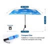 SY COMPACT Travel Umbrella Automatic Windproof Umbrellas Strong Compact Umbrella