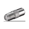 F Female to Coaxial Male 9.5 mm