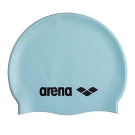 Arena - Gorro de natación de Silicona Unisex para Adultos, Entrenamiento y Carreras, 100% Silicona, sin Arrugas, sólidos y Estampados