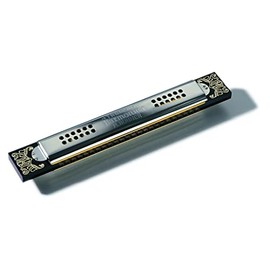 HOHNER 53/48 Tremolo Harmonica, Key of G, Stainless steel (53/48-G)