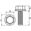 Kutlu Deutschland GmbH M8 x 30 mm Left Thread Locking