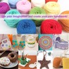350g Crochet Yarn,Yarn for Crocheting,Thick Knitting Yarn,Elastic Fabric Cloth T