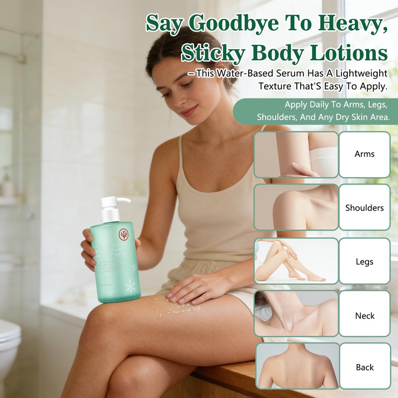 Hyaluronic Acid Body Serumr – Body Serum, Fast-Absorbing Body Care,