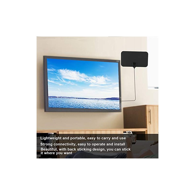2Pcs 4K HDTV Digital HD Indoor Best TV Antenna Amplified