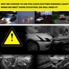 VGETTING Fog Light For Mitsubishi Lancer 2008-2014 Front Bumper Driving