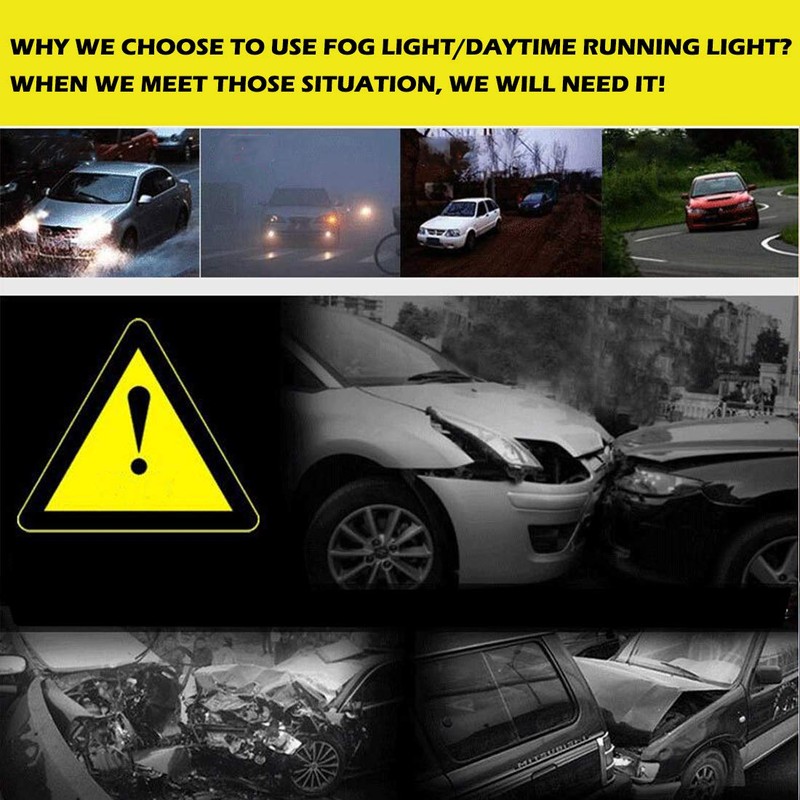 VGETTING Fog Light For Mitsubishi Lancer 2008-2014 Front Bumper Driving
