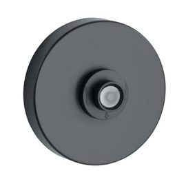 WENKO Vacuum-Loc® Adaptor, Black, Set of 2, Attachment without Drilling, Adapter for Wall Mounting of Classic Plus Bathroom Accessories, Repositionable and Removable Without Residue Removable,