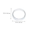 KICHOUSE Glass Design Petri Dishes Flat Bottom 100mm High Borosilicate