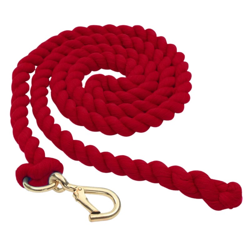 HEADCOLLAR LEAD ROPE WITH TRIGGER CLIP HORSE EQUESTRIAN RIDING TACK