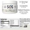 SOS Hydration Electrolyte Drink Mix (31 Servings, Coconut)
