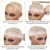 Linyongc Adjustable Velvet Wig Headband, 3-Pack Non-Slip Velvet Wig Grip