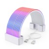 Sirlyr RGB PSU Cables LED Strips,ARGB PC Cable Cover Compatible