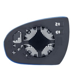 EAP Passenger Side Mirror Glass Compatible with Hyundai Tucson 2016-2021, Heated 87621D3400 87621D3000