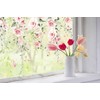 JarThenaAMCS 9 Sheet Spring Pink Flowers Window Clings Aesthetic Hanging