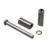 ALPENSTAHL Door Hinge for Welding, Weld-On Hinges, 2-Piece with Extendable