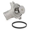 RIDEX Thermostat Coolant Cooling Water Thermostat with Housing, Metal Housing