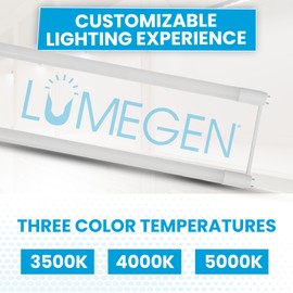 LumeGen Case of 10 | 6in. Color Tunable T8 U-Bend LED Tube | Type A+B | 15W | 3500K/4000K/5000K | | Dimmable | UL Certified | Shatterproof Glass | Energy-Efficient