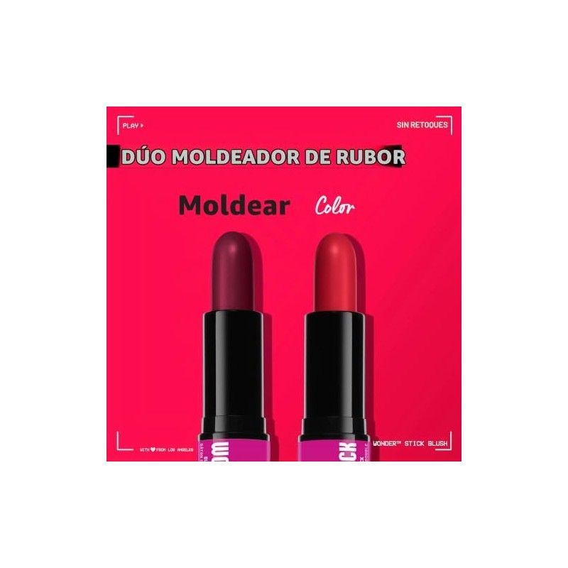 NYX Professional Makeup, Wonder Stick Blush, Rubor en barra, Light
