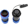 ZBLZGP SD20 Waterproof Plug IP68 LED Power Cable Male Female