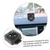 Kichvoe Car Compass Ball Dash Mount Compass for Vehicles Durable