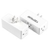Multi Plug Outlet Extender, 3 Outlets Multi Plug Wall Adapter,