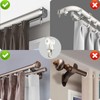 TSBSHum 20 Pack Ceiling Roller, Sliding Curtain Gliders with Wheels,