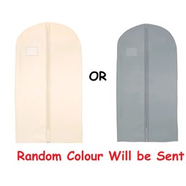 Dress Cover Garment Bag Full Length Breathable Zip Up Hanging Garment Clothes Covers Dustproof Moth Proof Damp-proof Dresses Storage Bag for Wardrobe Storage & Travel.