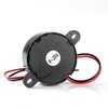 MAS 12V High-Decibel Audible Electronic Buzzer Beeper Continous Beep Black