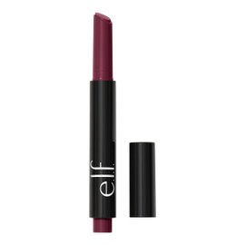 e.l.f. Pout Clout Lip Plumping Pen, Tinted & Moisturising, Simple Colour & Shimmering Shine with Passion Fruit Oil, Vegan & Cruelty Free, Plum on Over