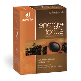 Javita Energy + Focus Instant Coffee 1 box (24 sticks)